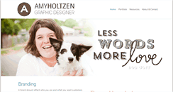 Desktop Screenshot of amyholtzen.com